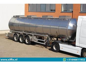 Tankoplegger voor het vervoer van voedsel Parcisa 3-ass. Geïsoleerde RVS tank oplegger // Levensmiddelen // 1 compartiment 36.000 liter!: afbeelding 1