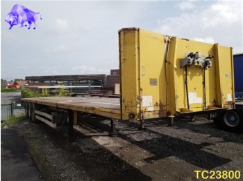 Platform oplegger Van Hool Flatbed