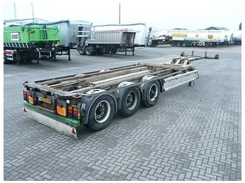 Containertransporter/ Wissellaadbak oplegger RENDERS WITH SLIDING TABLE: afbeelding 1
