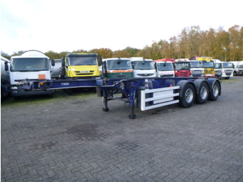 Containertransporter/ Wissellaadbak oplegger SDC 3-axle container trailer 20-30 ft + pump: afbeelding 1