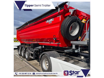 STAR YAGCILAR SY Tipper semi trailer - Kipper oplegger: afbeelding 3