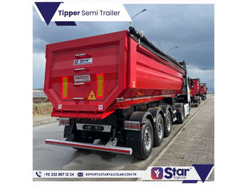 STAR YAGCILAR SY Tipper semi trailer - Kipper oplegger: afbeelding 1