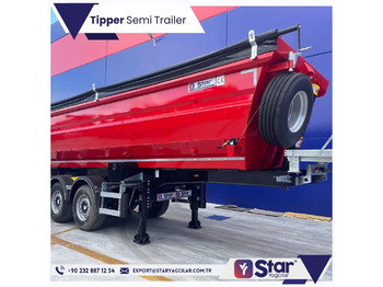 STAR YAGCILAR SY Tipper semi trailer - Kipper oplegger: afbeelding 2