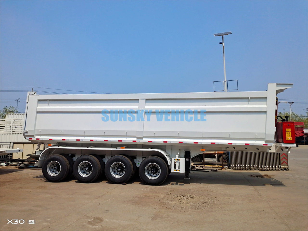 Nieuw Kipper oplegger voor het vervoer van bulkgoederen SUNSKY Tipper  Trailer: afbeelding 9