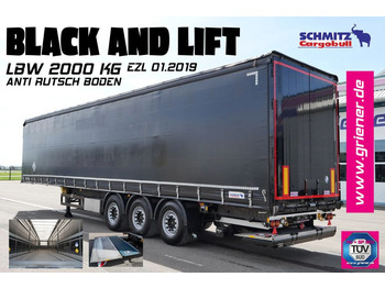 Schmitz Cargobull SCS 24/ LBW BÄR 2000 kg / LASI 12642 XL  LIFT  - Schuifzeiloplegger: afbeelding 1