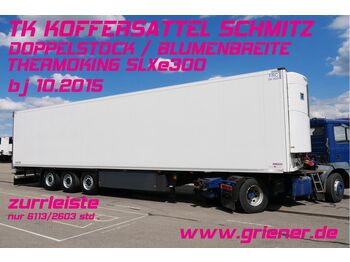 Koelwagen oplegger Schmitz Cargobull SKO 24/ TK SLXe300 / DOPPELSTOCK / BLUMEN FP 45: afbeelding 1