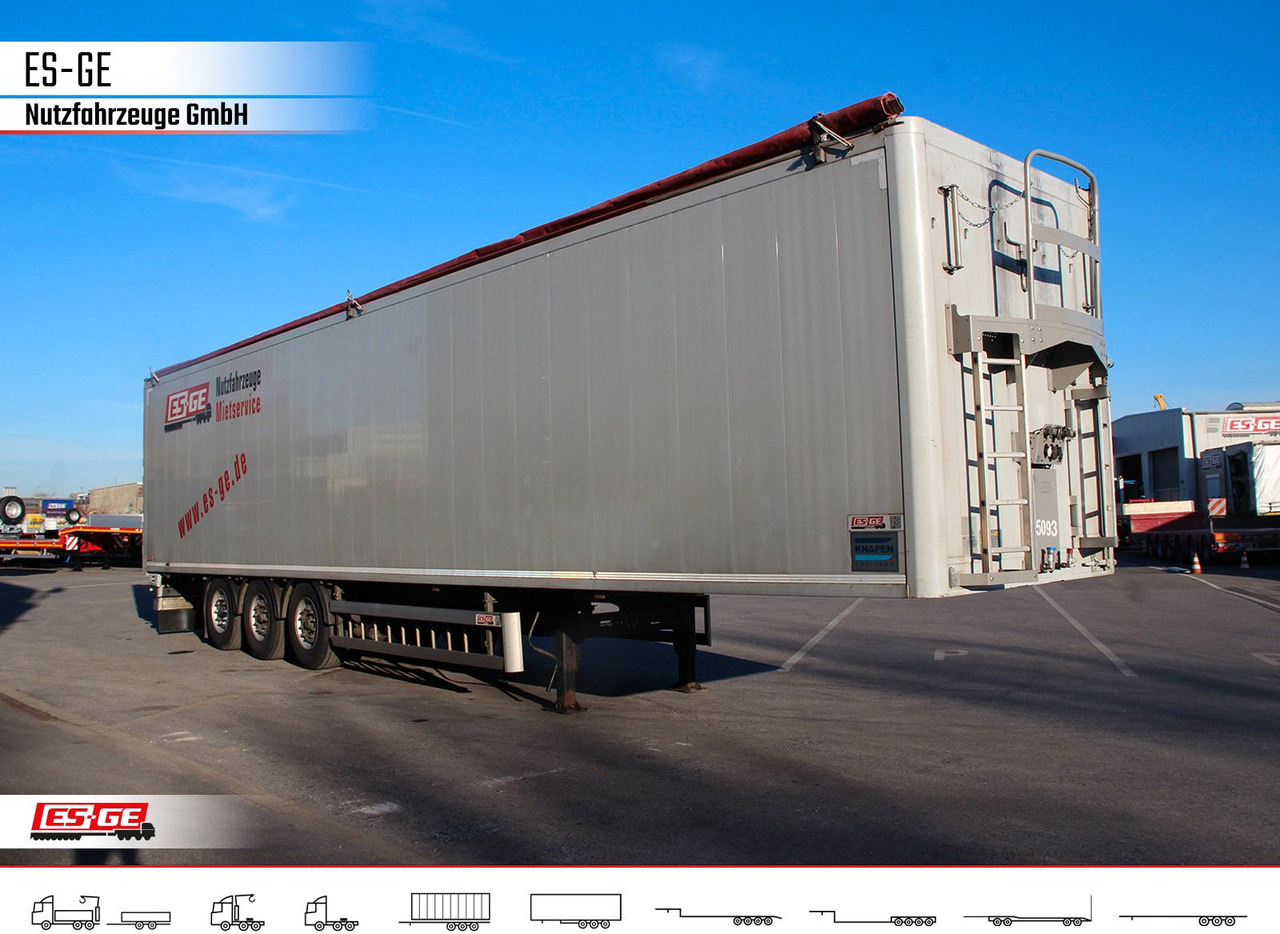 Schuifvloer oplegger Knapen 3-Achs-Schubbodenauflieger 92m³