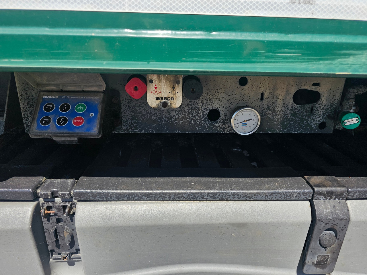 Schuifvloer oplegger Knapen K200 With Steering Axle
