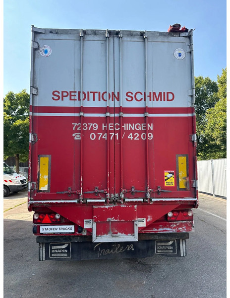 Schuifvloer oplegger Knapen Trailers Walkingfloor Schubboden  K200 Boden !TOP 85 Prozent Liftachse