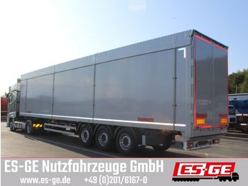 Schuifvloer oplegger Reisch 3-Achs-Schubbopdenauflieger 91,6 m³