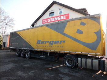 Berger 3-Achser Berger light*Tautliner+Edscha+Luft+ABS*  - Schuifzeiloplegger