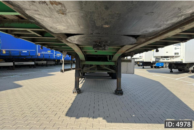 Schuifzeiloplegger Burg BPO 12-27 / BPW Drum / Hard wooden floor