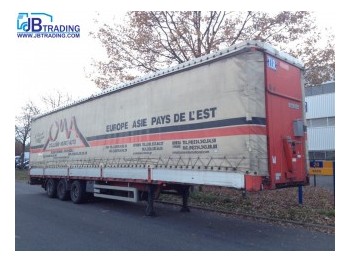 Coder tautliner met schuifdak Disc brakes, Borden - Schuifzeiloplegger