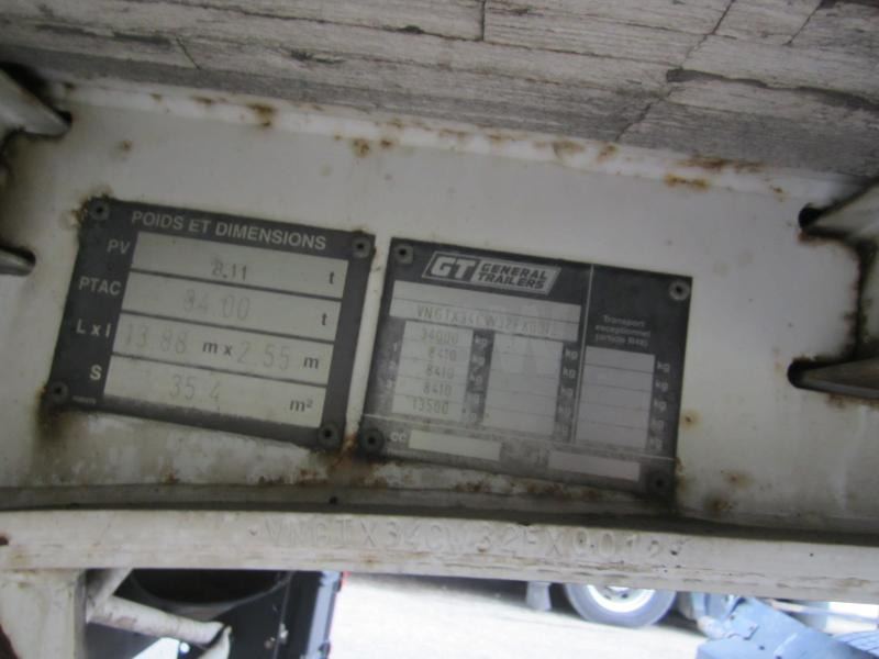 Schuifzeiloplegger GT TRAILERS