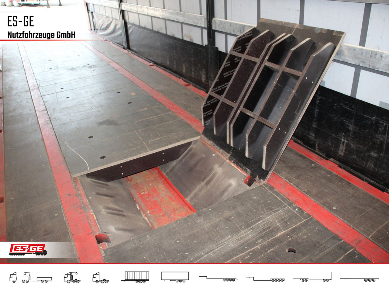 Schuifzeiloplegger Kögel 3-Achs-Cargo-Coil-Pritschensattelanhänger