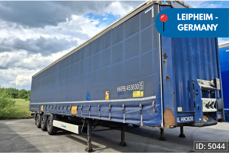 Schuifzeiloplegger Krone SD / BPW Disk / Huckepack