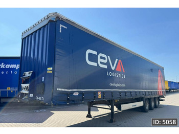 Schuifzeiloplegger Krone SD / BPW Drum / DHOLLANDIA 2000KG