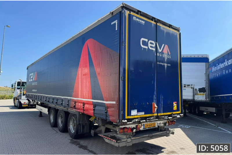 Schuifzeiloplegger Krone SD / BPW Drum / DHOLLANDIA 2000KG
