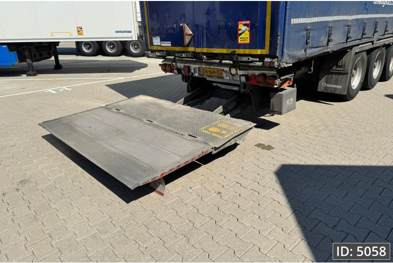 Schuifzeiloplegger Krone SD / BPW Drum / DHOLLANDIA 2000KG