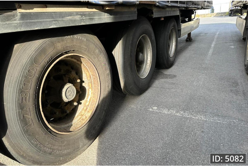 Schuifzeiloplegger Krone SD / Drum brakes / Huckepack