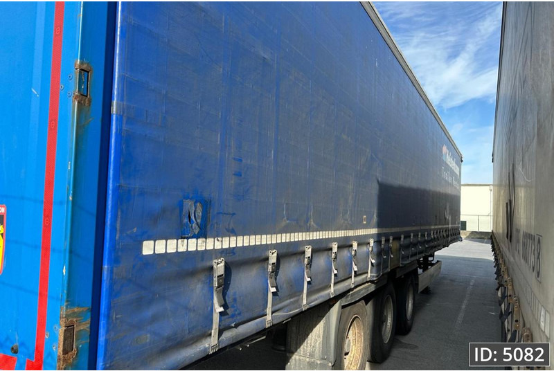Schuifzeiloplegger Krone SD / Drum brakes / Huckepack