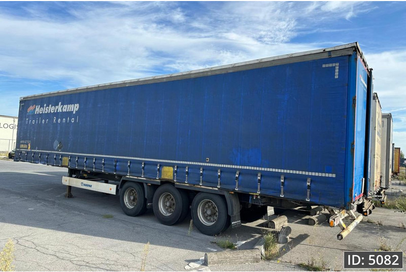 Schuifzeiloplegger Krone SD / Drum brakes / Huckepack
