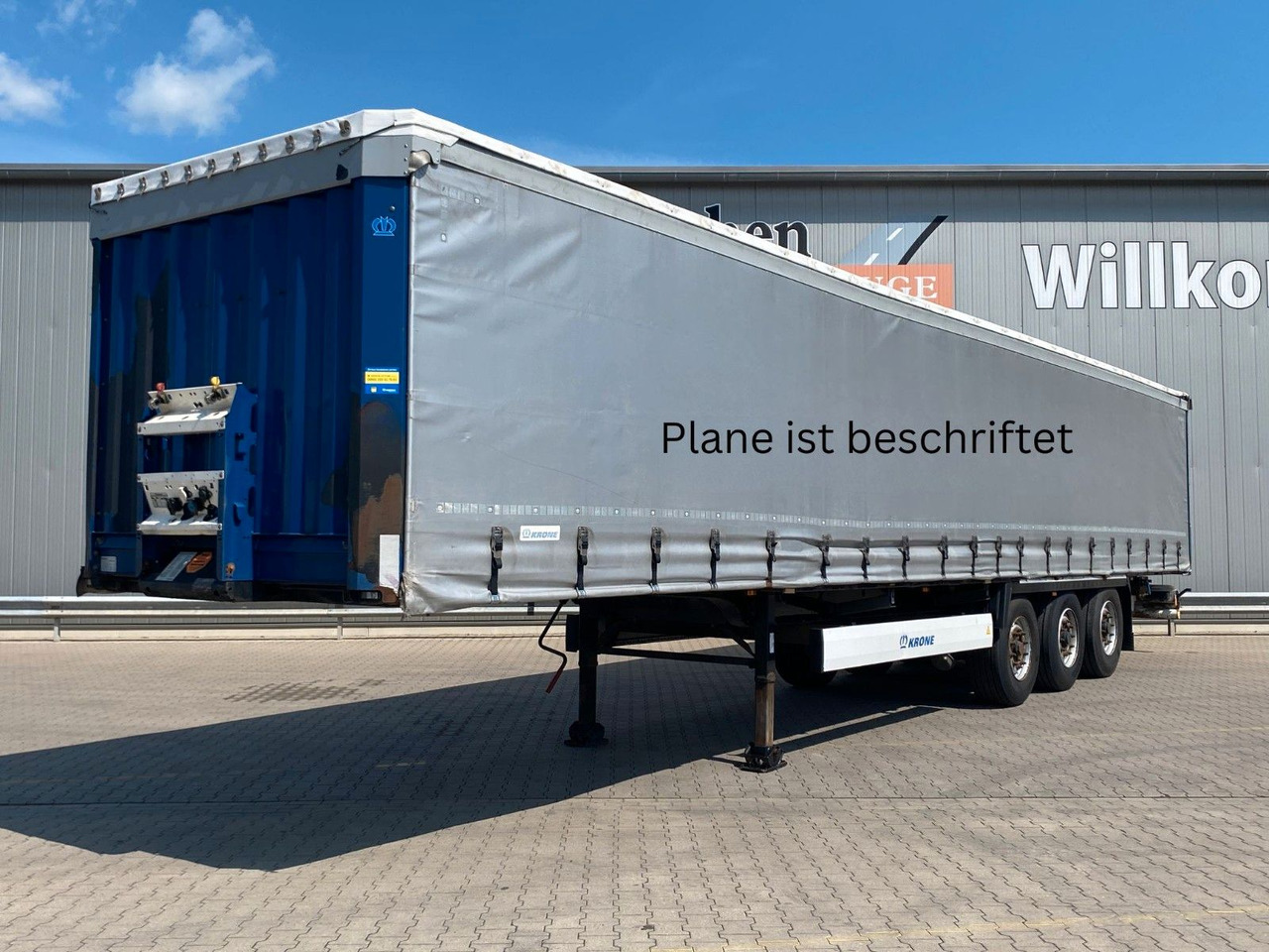 Schuifzeiloplegger Krone SD | Edscha*Schiebegardine*Luft-Lift*EBS*BPW