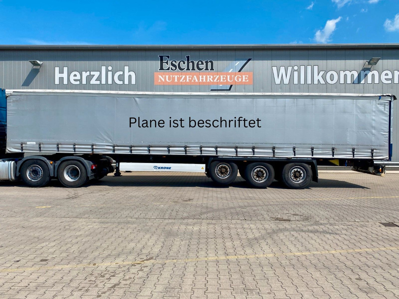 Schuifzeiloplegger Krone SD | Edscha*Schiebegardine*Luft-Lift*EBS*BPW