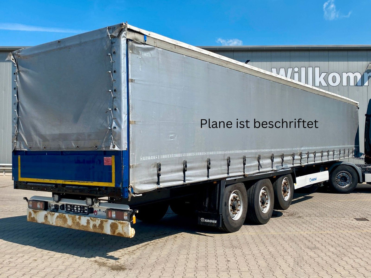 Schuifzeiloplegger Krone SD | Edscha*Schiebegardine*Luft-Lift*EBS*BPW
