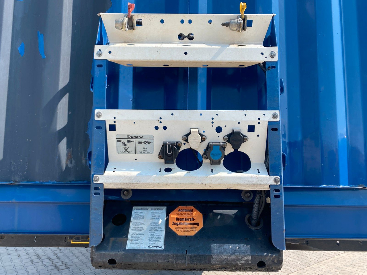 Schuifzeiloplegger Krone SD | Edscha*Schiebegardine*Luft-Lift*EBS*BPW