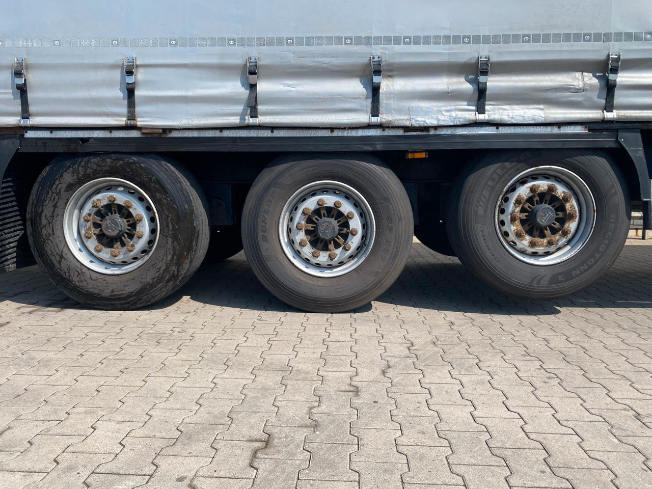 Schuifzeiloplegger Krone SD | Edscha*Schiebegardine*Luft-Lift*EBS*BPW