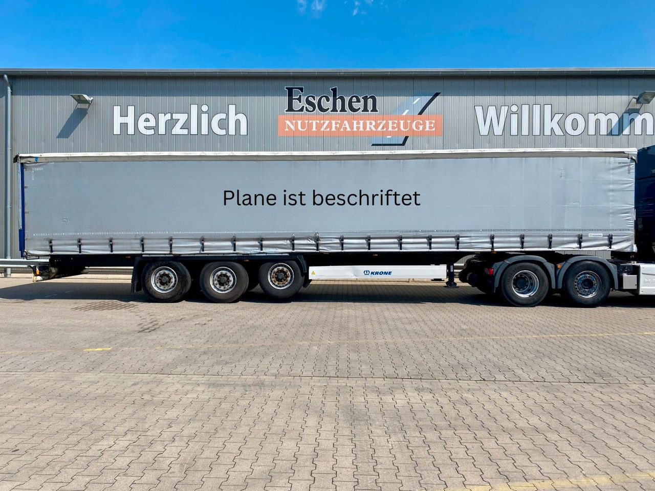 Schuifzeiloplegger Krone SD | Edscha*Schiebegardine*Luft-Lift*EBS*BPW