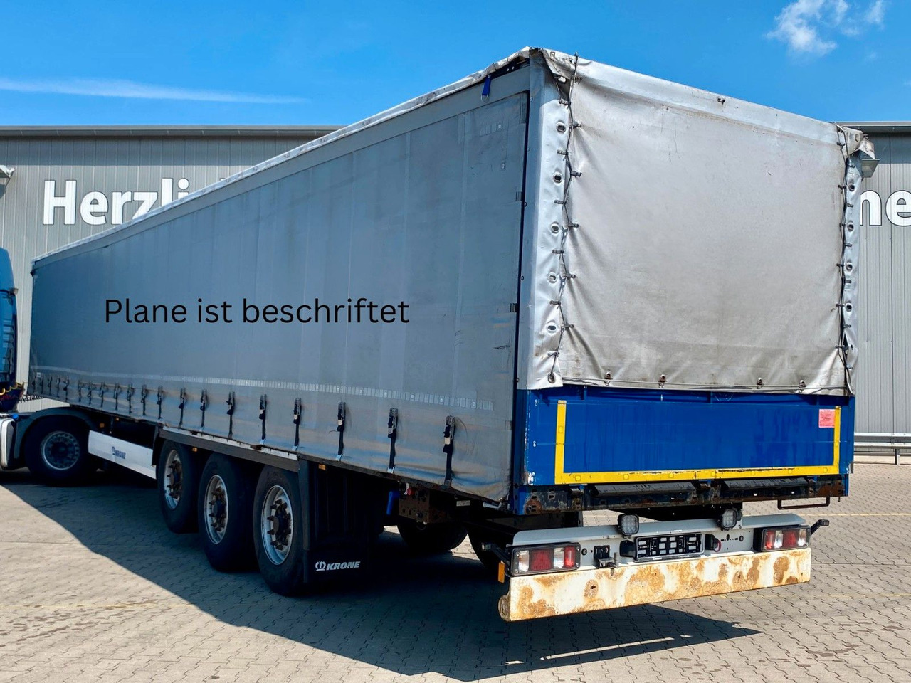 Schuifzeiloplegger Krone SD | Edscha*Schiebegardine*Luft-Lift*EBS*BPW