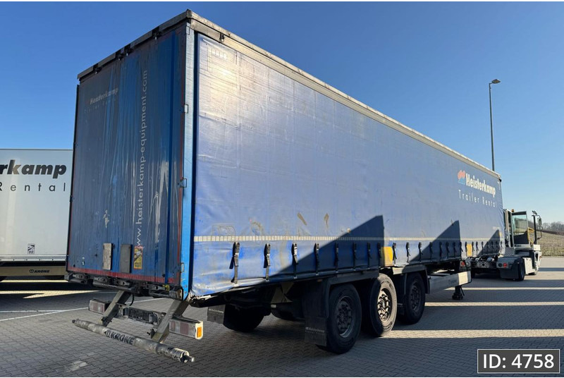 Schuifzeiloplegger Krone SD / Location ROMANIA / Huckepack / Disk brakes