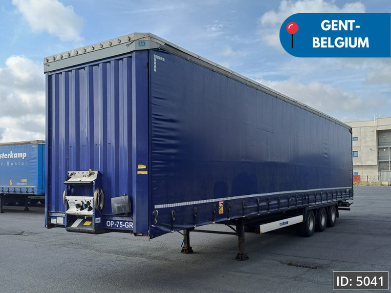 Schuifzeiloplegger Krone SD / Mega / BPW Drum