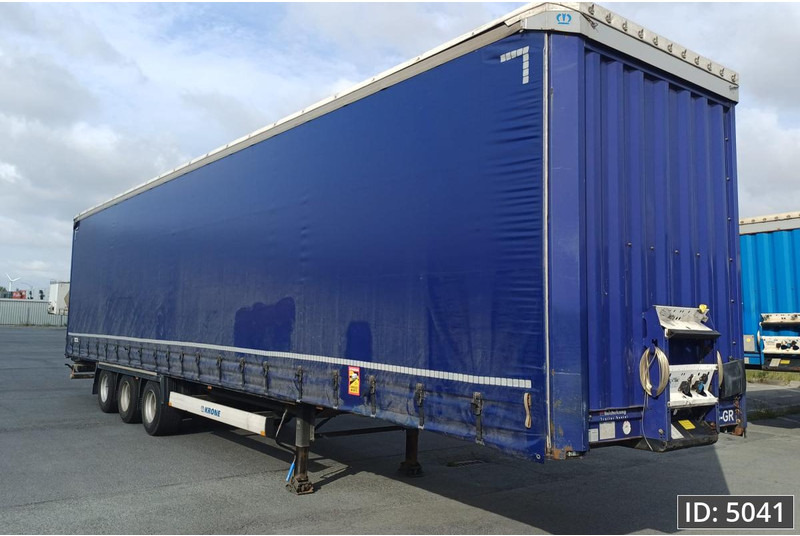Schuifzeiloplegger Krone SD / Mega / BPW Drum