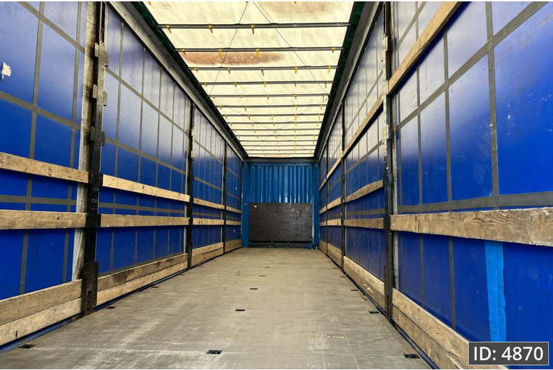 Schuifzeiloplegger Krone SD Mega / BPW Drum / Huckepack