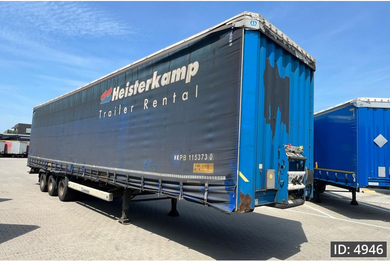 Schuifzeiloplegger Krone SD Mega / BPW Drum / Huckepack