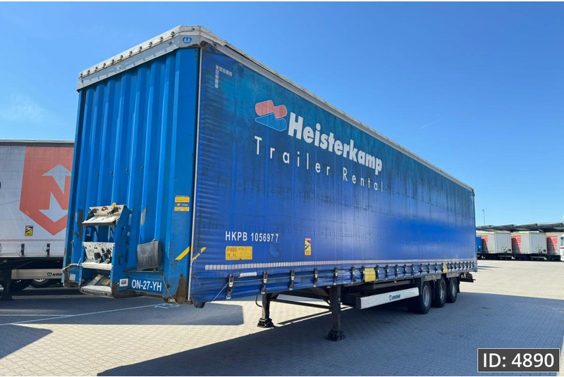 Schuifzeiloplegger Krone SD Mega / BPW Drum / Huckepack