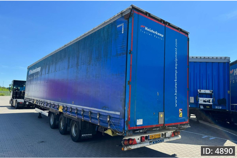 Schuifzeiloplegger Krone SD Mega / BPW Drum / Huckepack