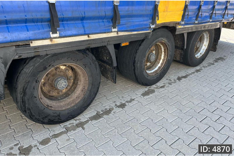 Schuifzeiloplegger Krone SD Mega / BPW Drum / Huckepack