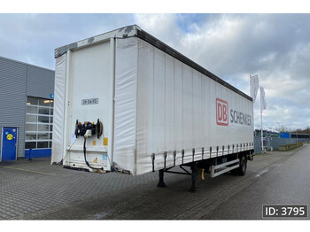 Pacton B1-001 City trailer / Steering Axle / Tail lift - Schuifzeiloplegger
