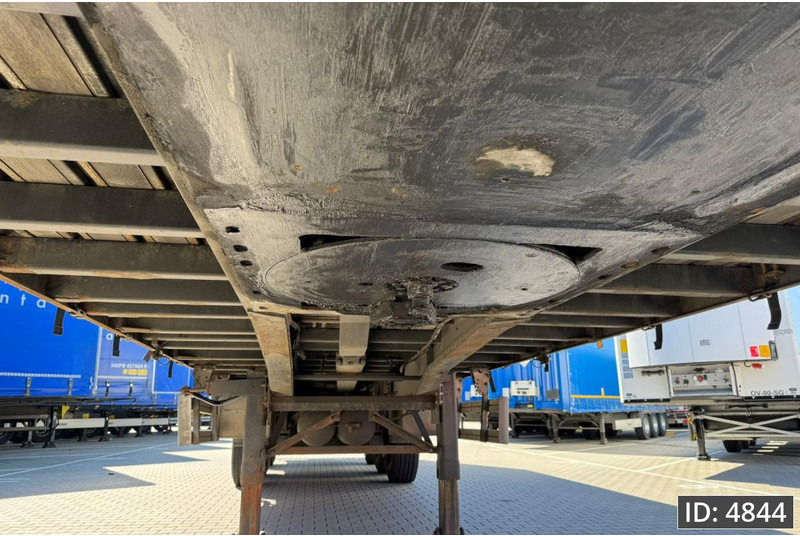 Schuifzeiloplegger Pacton B3-001 / BPW Drum / Hard wooden floor