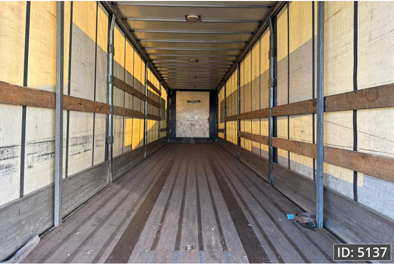 Schuifzeiloplegger Pacton TBD.2 / DHOLLANDIA 2500kg / Steering axle