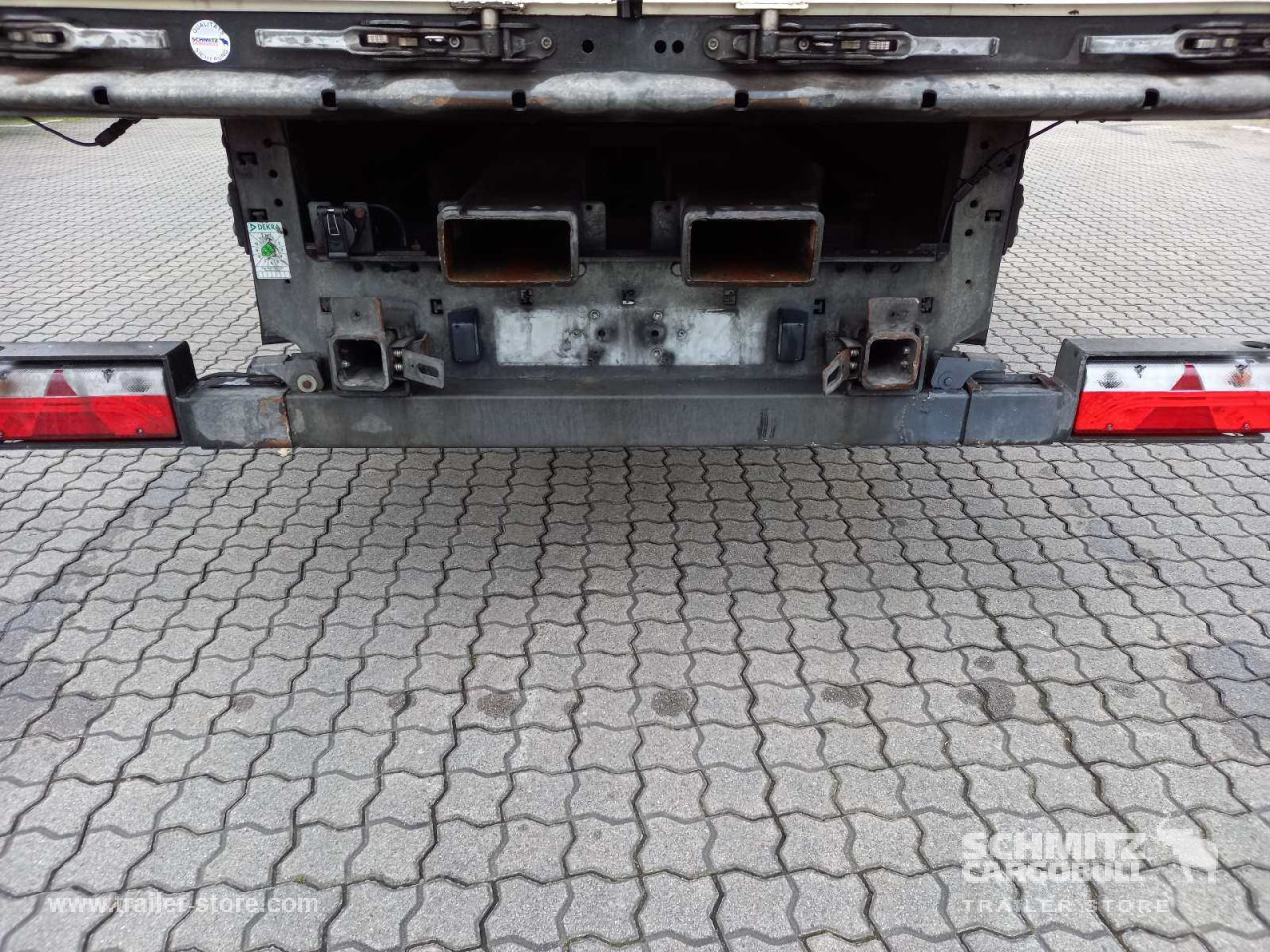 Schuifzeiloplegger SCHMITZ Auflieger Curtainsider Standard Forklift holder