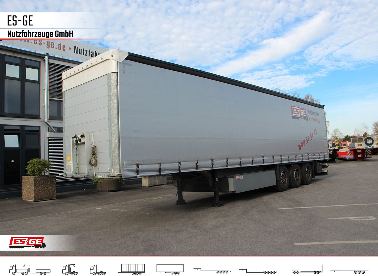 Schuifzeiloplegger Schmitz Cargobull 3-Achs-Sattelanhänger, Cutainsider Universal
