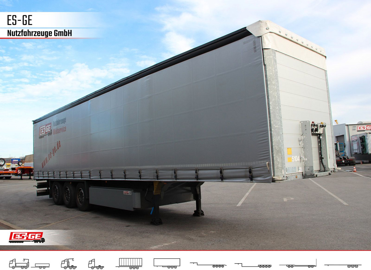 Schuifzeiloplegger Schmitz Cargobull 3-Achs-Sattelanhänger, Cutainsider Universal