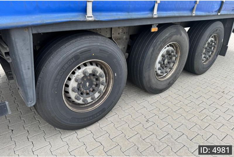 Schuifzeiloplegger Schmitz Cargobull SCB*S3T / Disk brakes