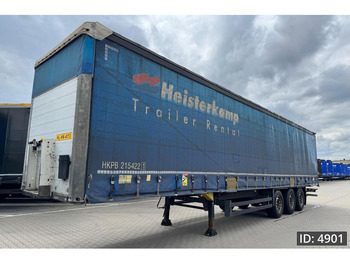 Schuifzeiloplegger Schmitz Cargobull SCB*S3T / Disk brakes / Huckepack