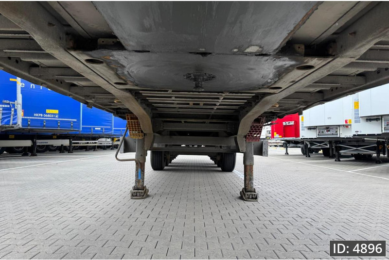 Schuifzeiloplegger Schmitz Cargobull SCB*S3T / Disk brakes / Huckepack
